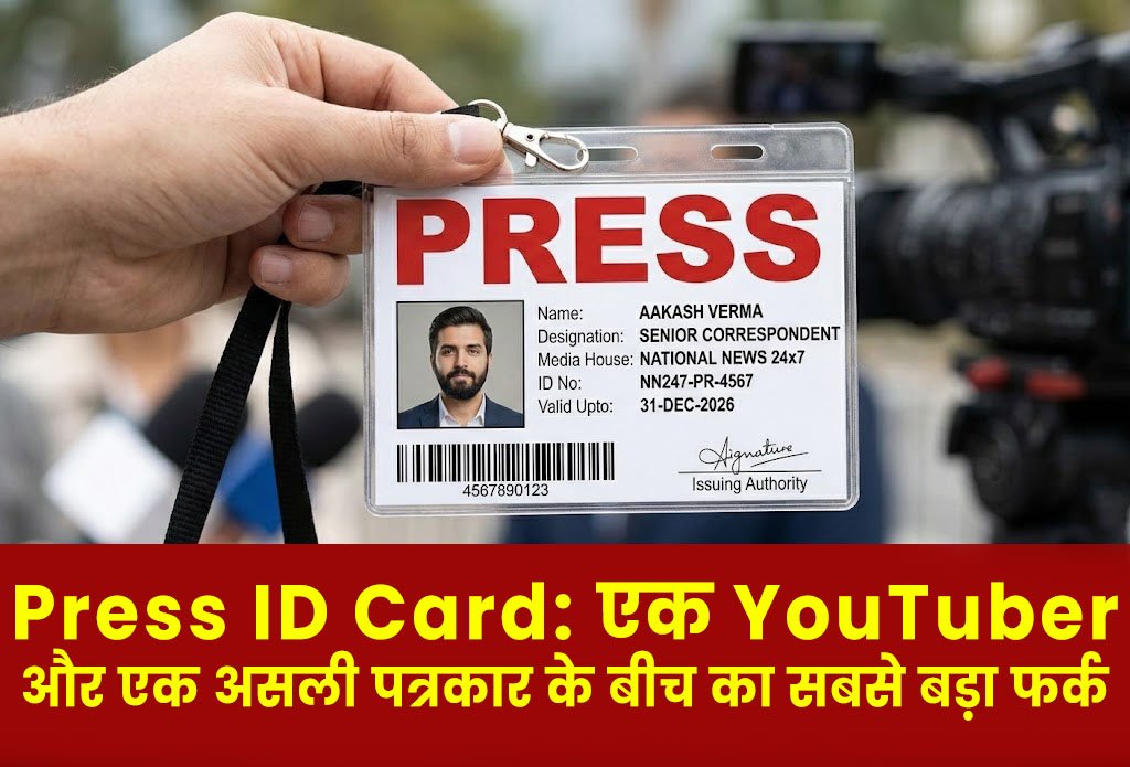 Press ID Card: The Biggest Difference Between a YouTuber and a Real Journalist (Discover PressIDCard.com)